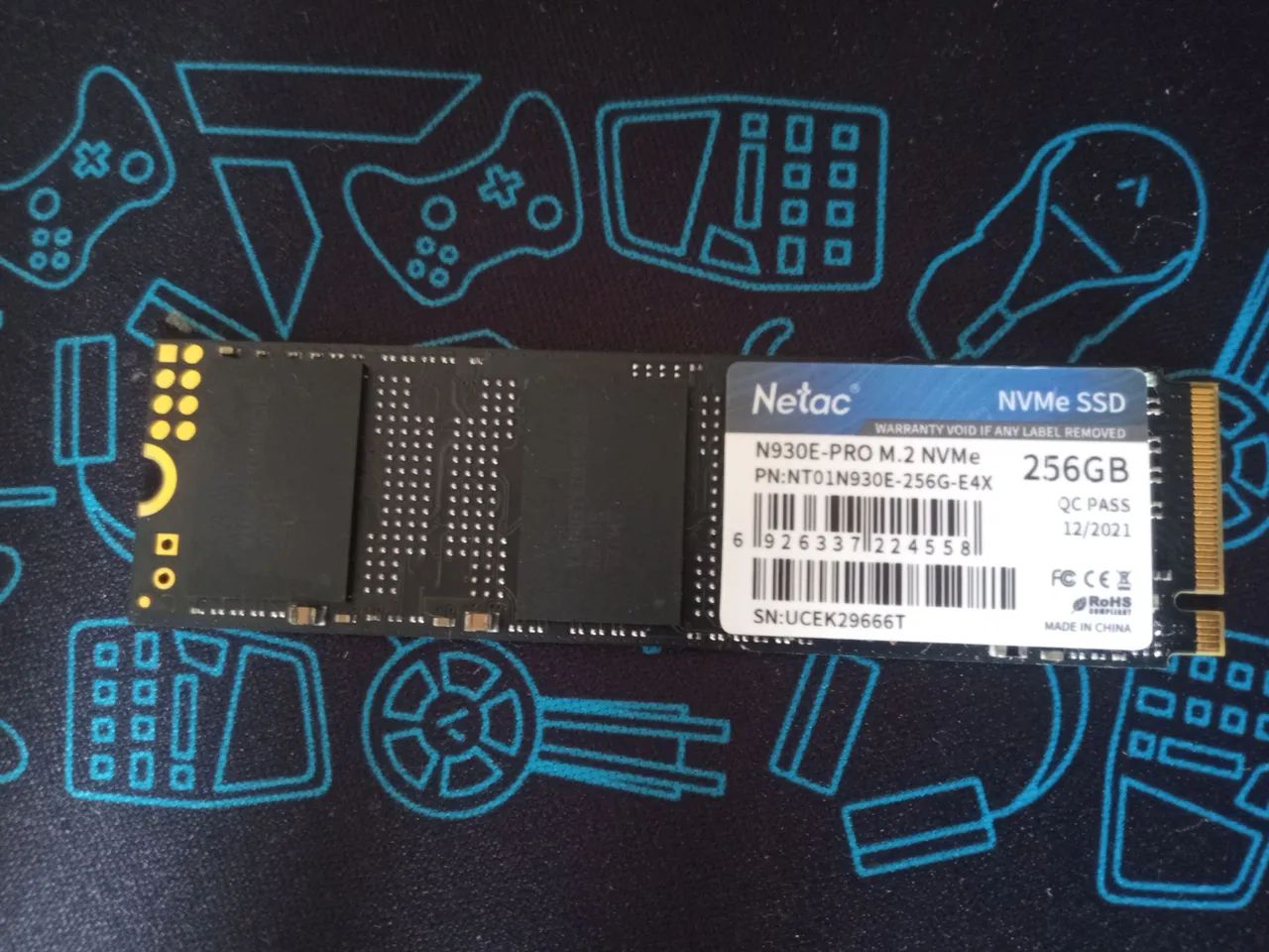 SSD nvme 256gb Netac 