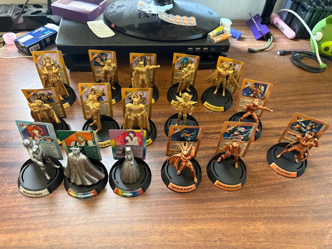 Coleção de Action Figures GROW - Cavaleiros do Zodíaco - Hobbies e