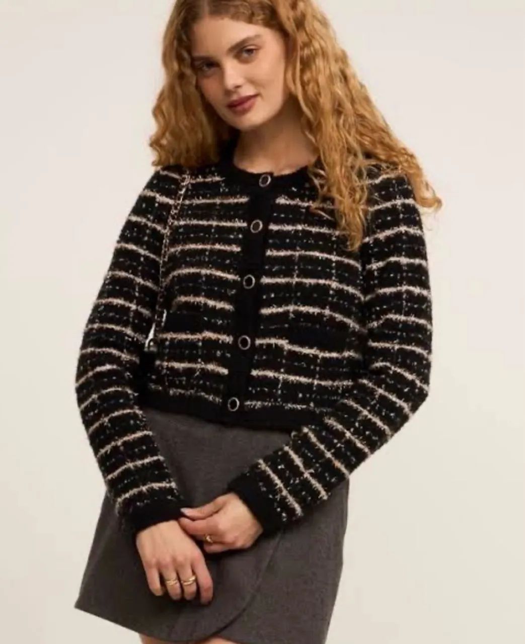 Cardigan Cropped da Renner Tweed - Foto 3