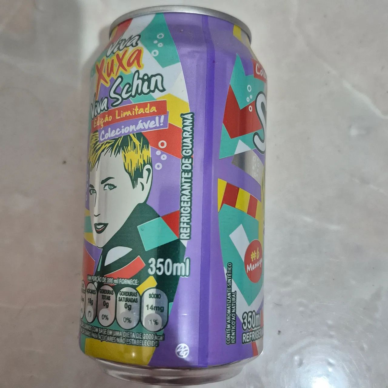 Lata de refrigerante Xuxa colecionável - Foto 4
