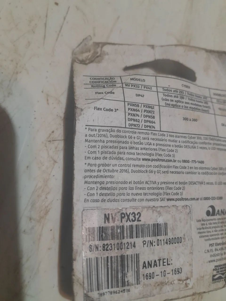 CONTROLE REMOTO POSITRON PX32  - Foto 3