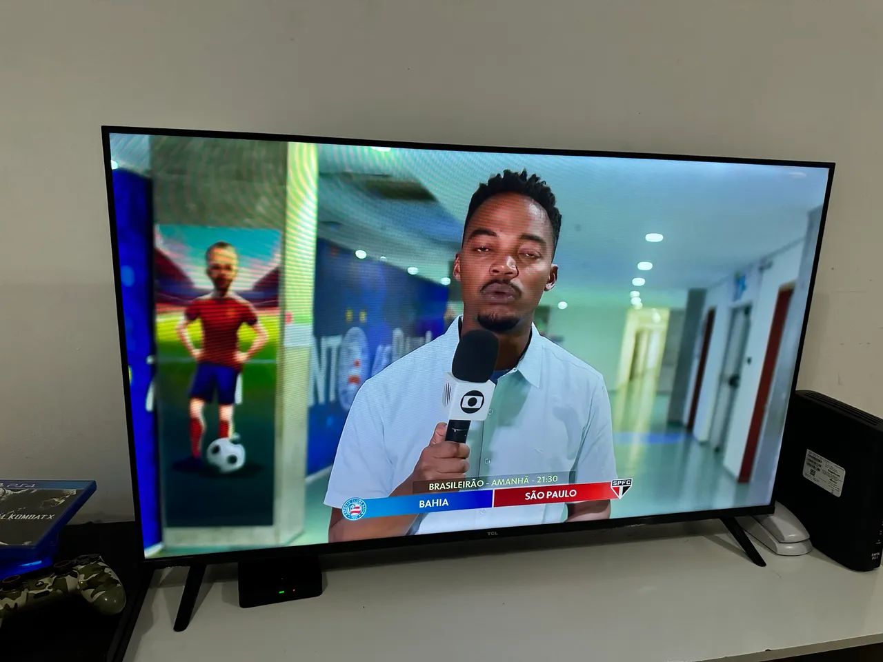 Smart TV TCL 43" Android TV (Modelo 43S5400A) - Completa e Perfeita - Foto 2