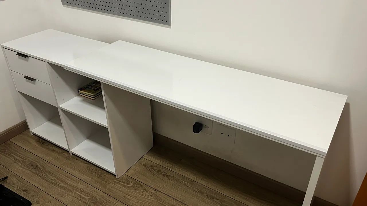 Mesa de escritório 2m - Foto 3