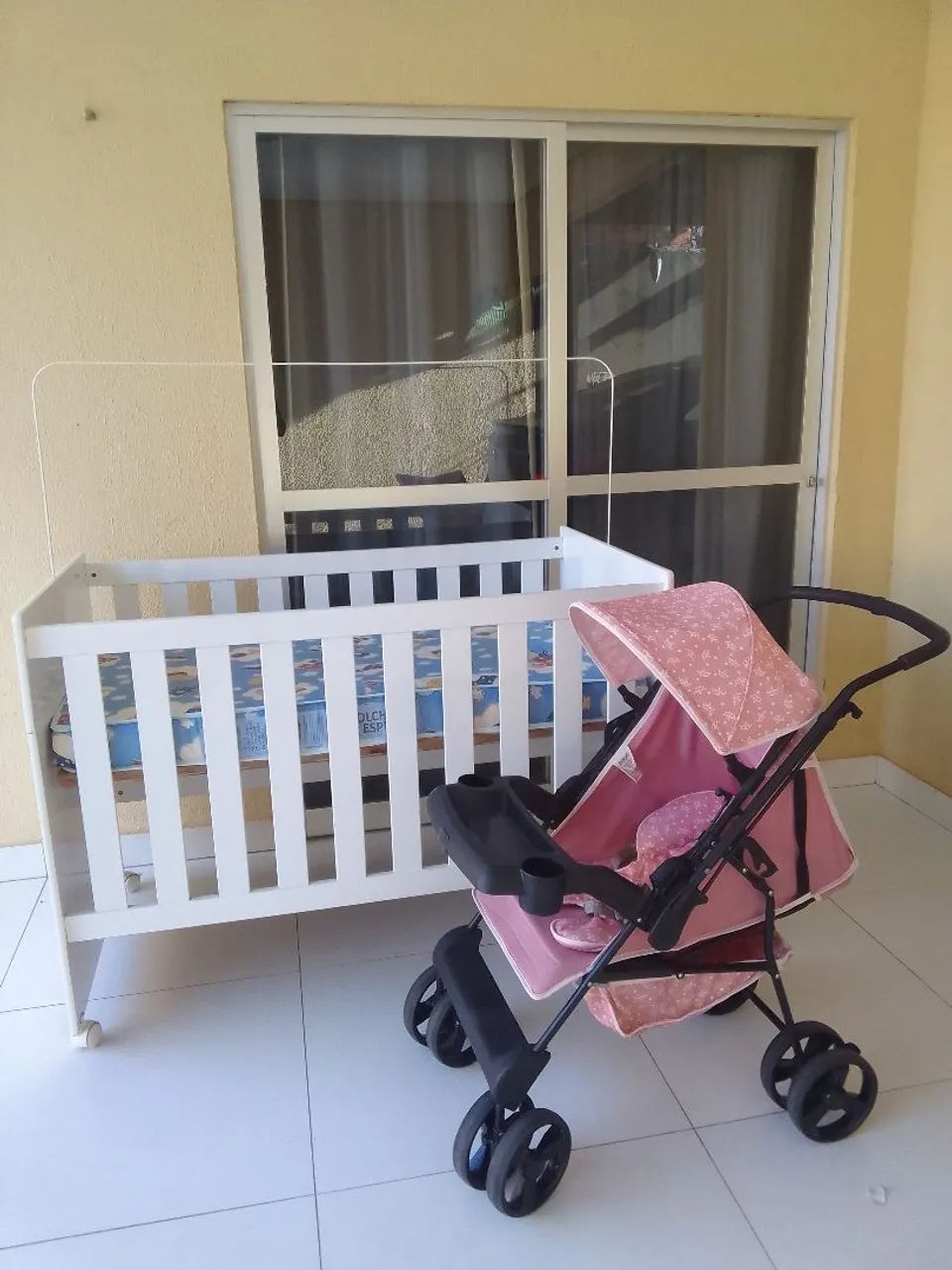 Berço e carrinho de bebê  - Foto 3