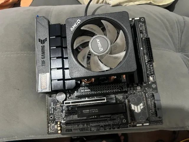 Kit Processador Ryzen 7 7700 + ASUS TUF Gaming B650M?Plus + Corsair DDR5 VENGEANCE 32GB  - Foto 5