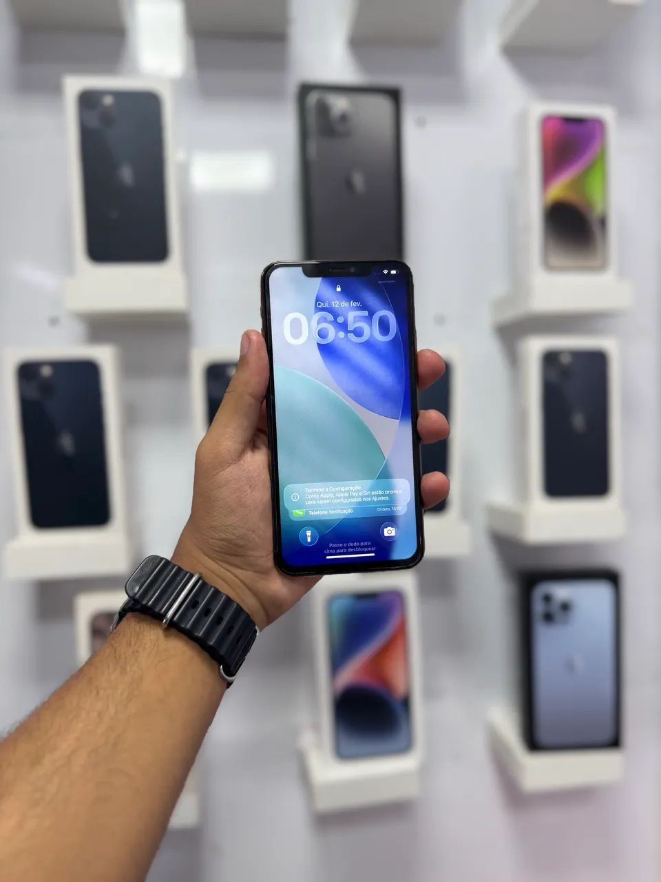 IPHONE 11 PRO MAX 256 GB TELA E BATERIA NOVA - Foto 2