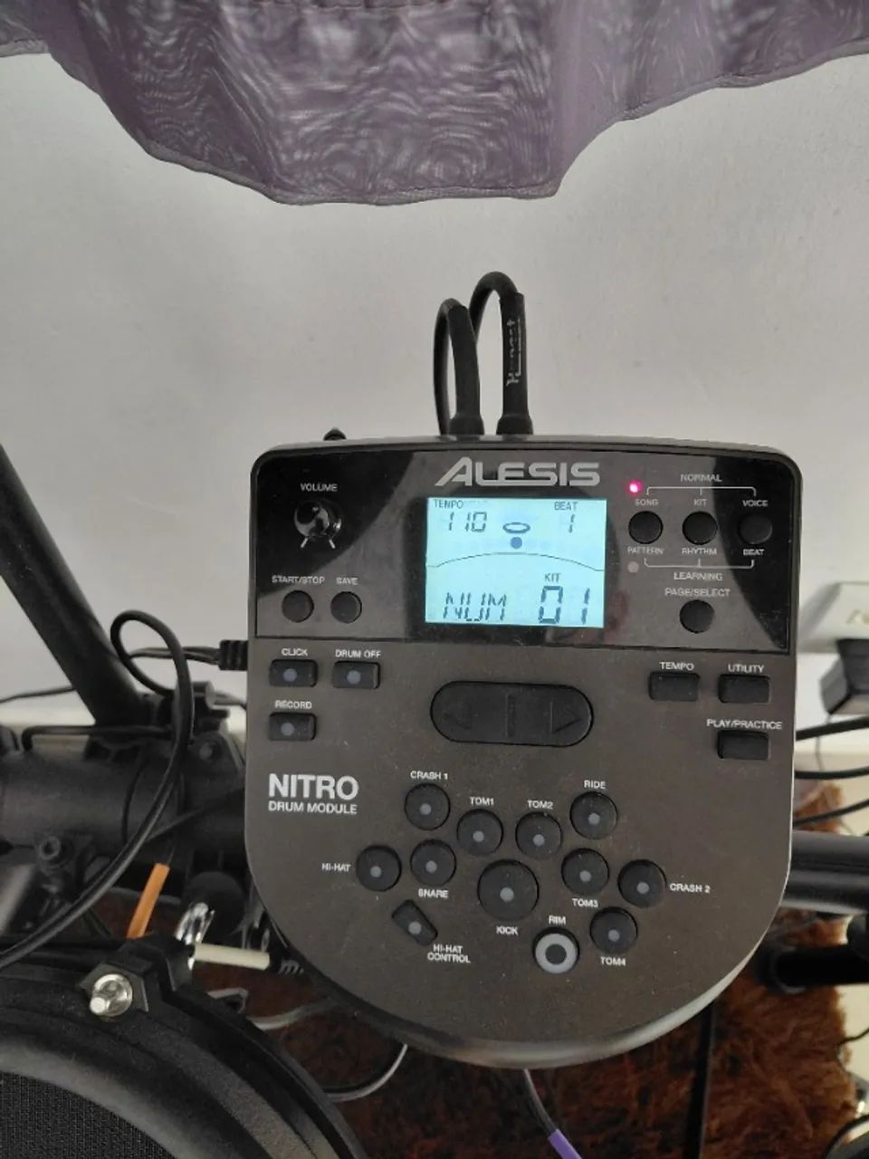 Bateria eletrônica alesis nitro  - Foto 3
