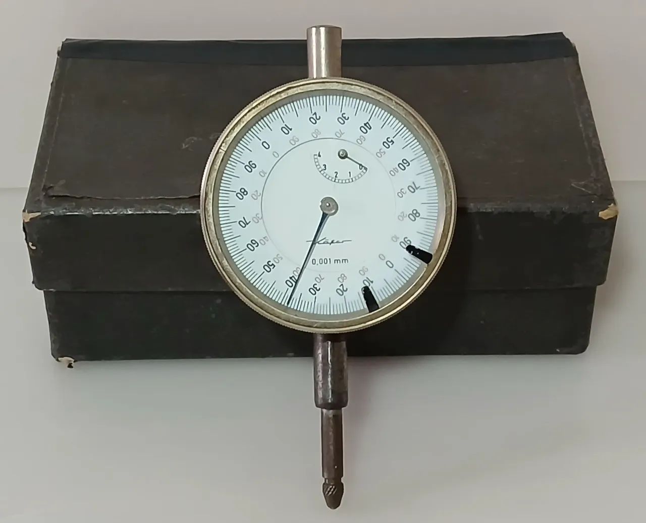 Relógio Comparador Alemão Käfer 0.001mm