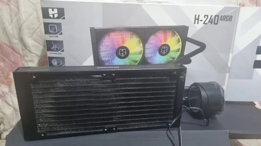 WATER COOLER NOX HUMMER H-240 ARGB 240MM NA CAIXA