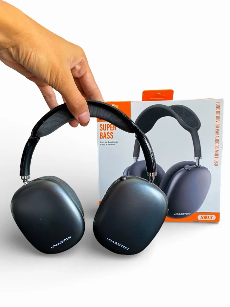 HEADPHONE BLUETOOTH SUPER BASS HMASTON SN13 - Foto 4