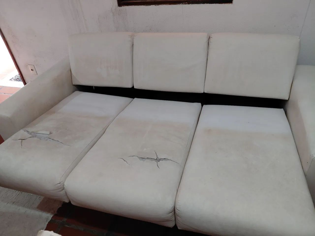 Sofá Chaise Cama 3 lugares Enorme - Foto 4