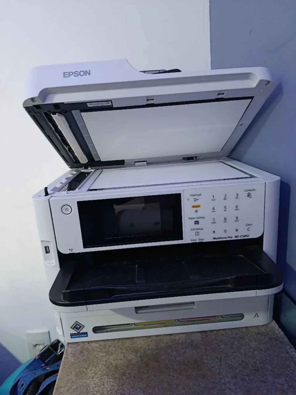 Impressora Epson Workforce Pro Wf-C5810 Multifuncional - Foto 2