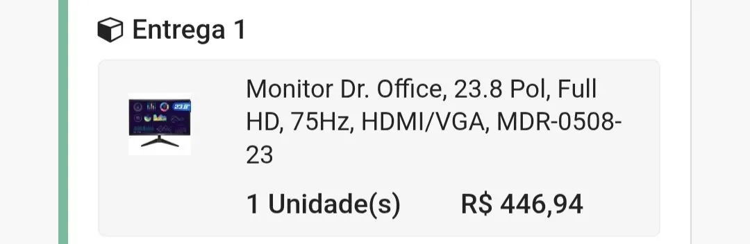 Monitor com Defeito
