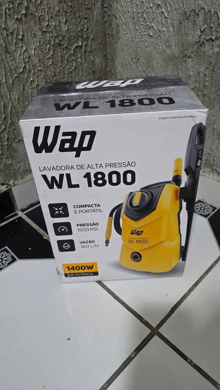 Lavadora Wap alta pressão 1500 psi - Foto 5