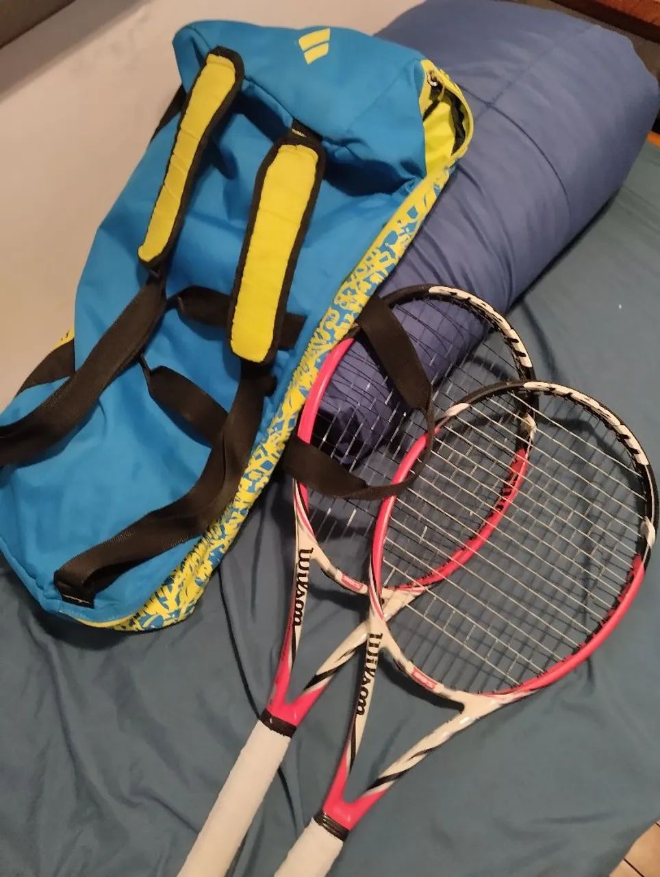 Mochila/Raqueteira BABOLA mais Par de raquetes Wilson 99S