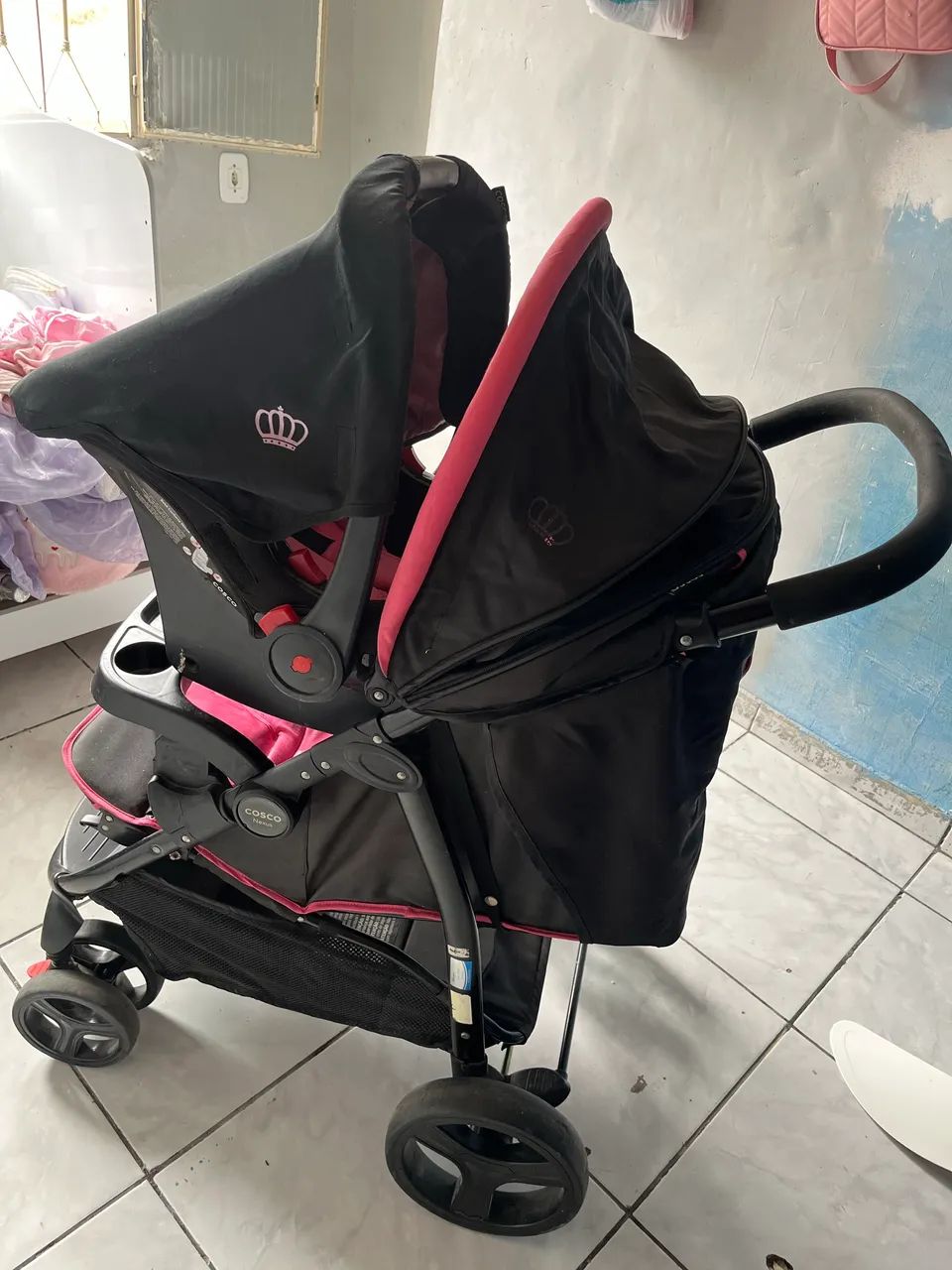 Carrinho de bebê + bebê conforto  - Foto 3
