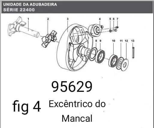Mancal excêntrico da Vicon pendular  - Foto 4