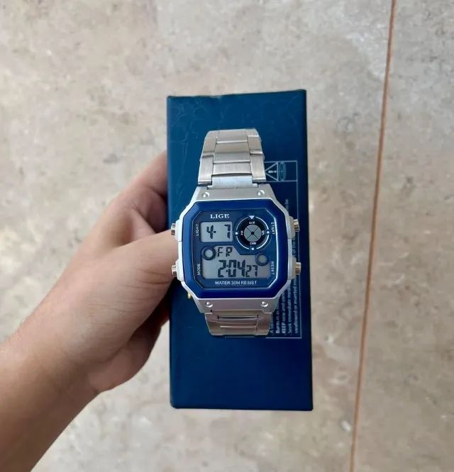 RELOGIO LIGE DIGITAL A PROVA DAGUA - OFERTAS - Foto 4