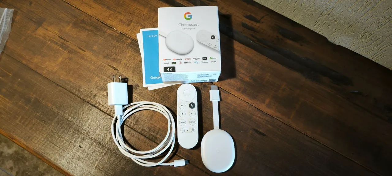 Google Chromecast 4k (4 geração) Dolby Vision/HDR - Dispositivos