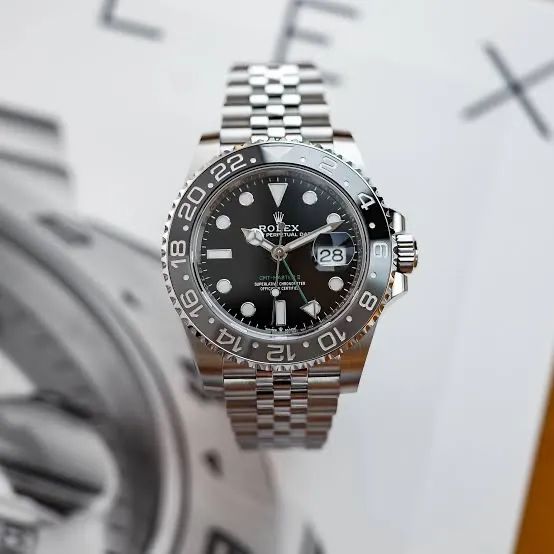 Relógio masculino rolex gmt Bruce Wayne automático  - Foto 2