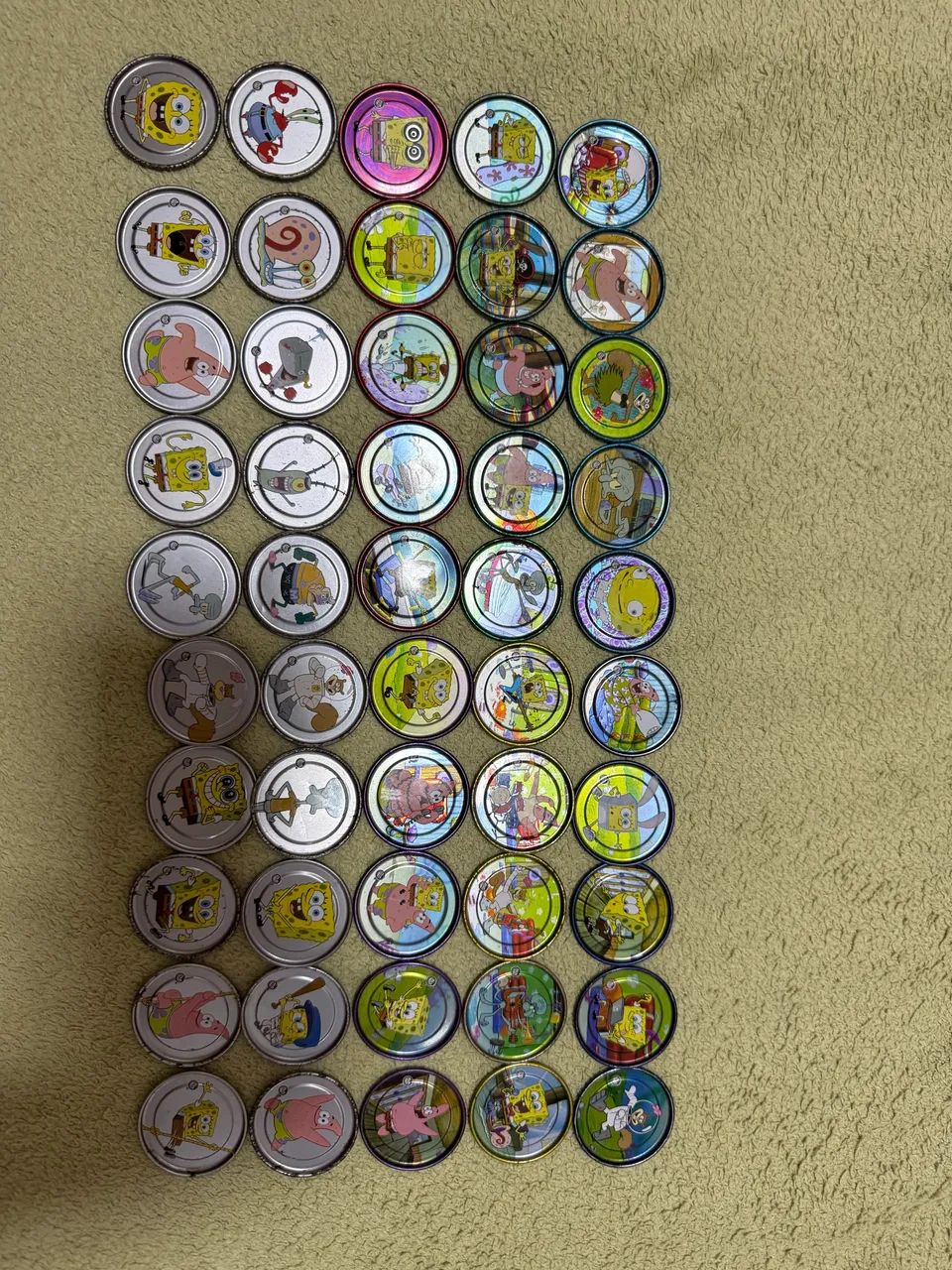 Coleção completa Tazos Elma Chips - Bob Esponja  - Foto 2