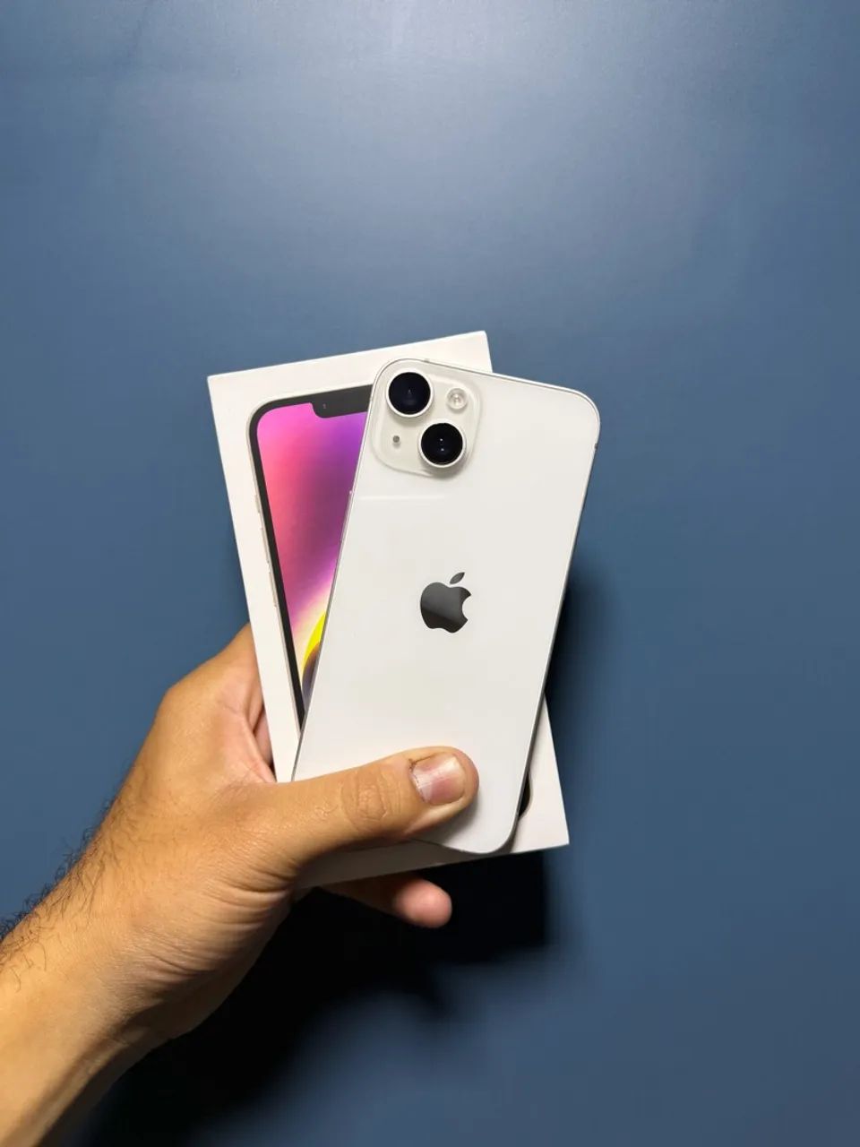 iPhone 14 branco 128 GB