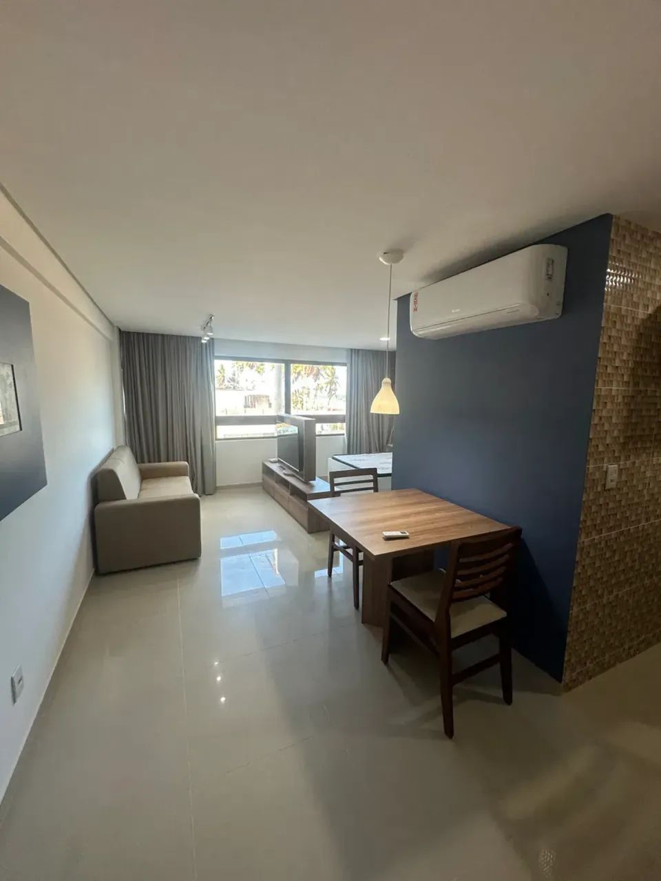Alugo flat studio mobiliado a beira mar de piedade - Foto 3