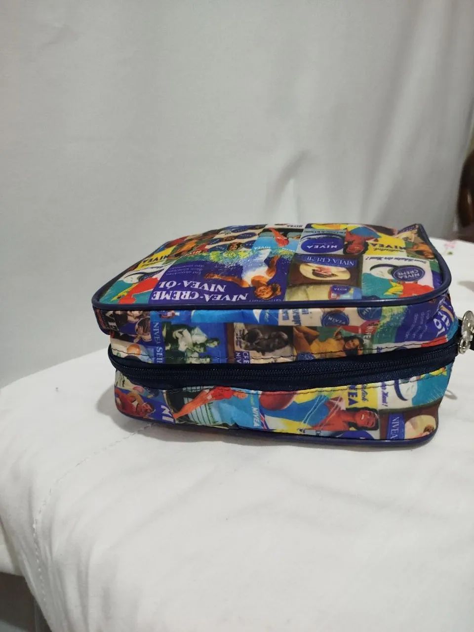 nécessaire de maquiagem modelo vintage ou retrô  - Foto 4