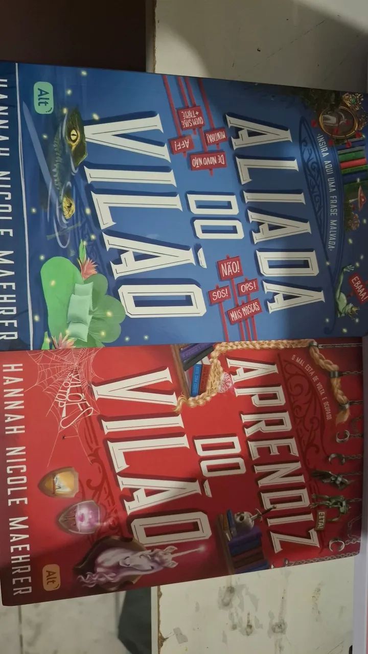 Livros:Aprendiz do vilão, Aliada do vilão