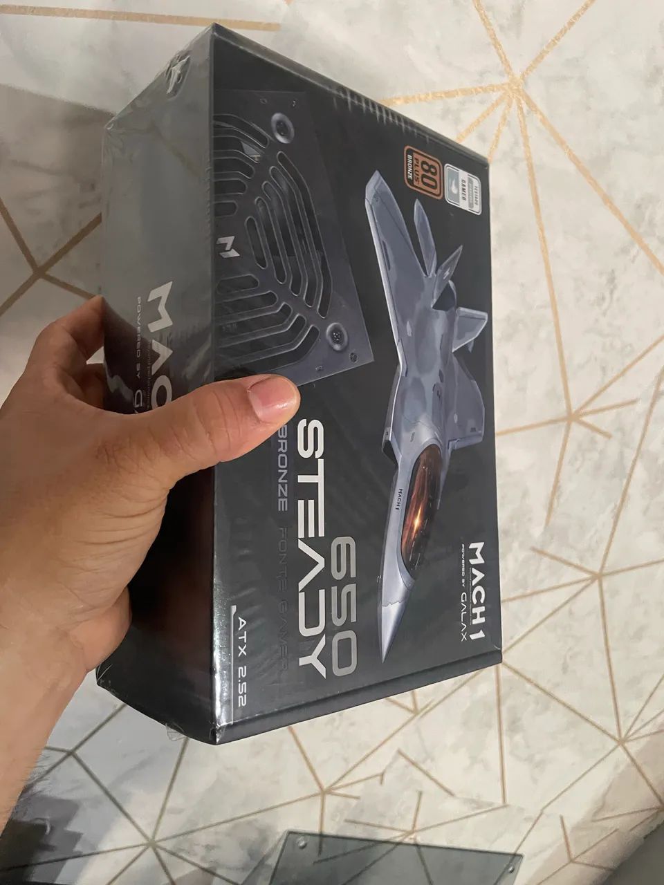 Fonte Nova Pra computador -650w 80 Plus - PFC ATIVO
