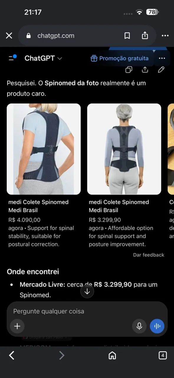 Spinomed colete pra osteoporose etc - Foto 3