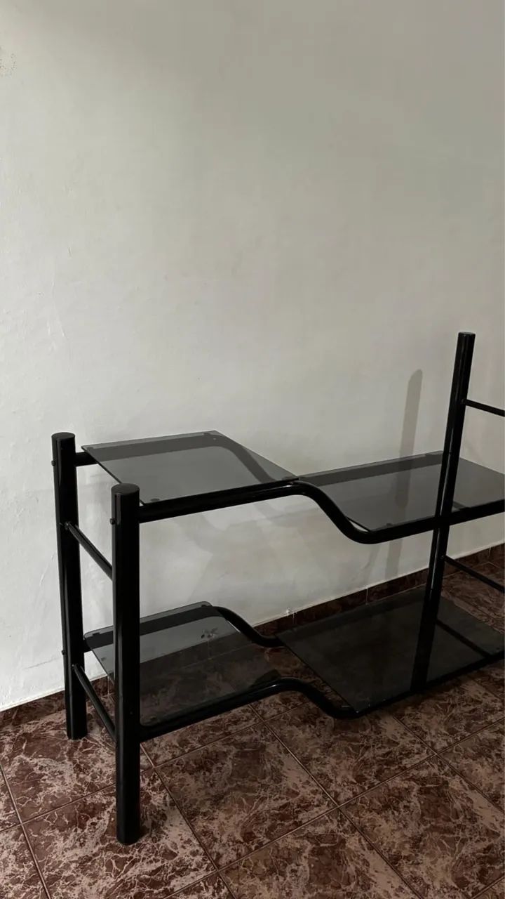 Estante de vidro e ferro - Foto 2