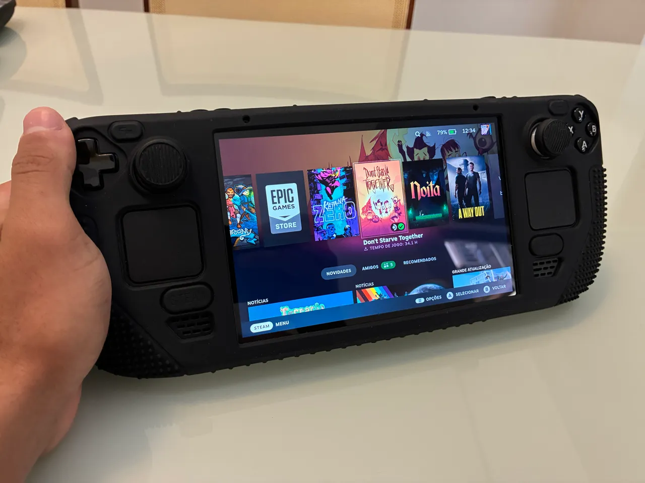 Steam Deck LCD 64 + 512gb - Consoles de Vídeo Game - Vila