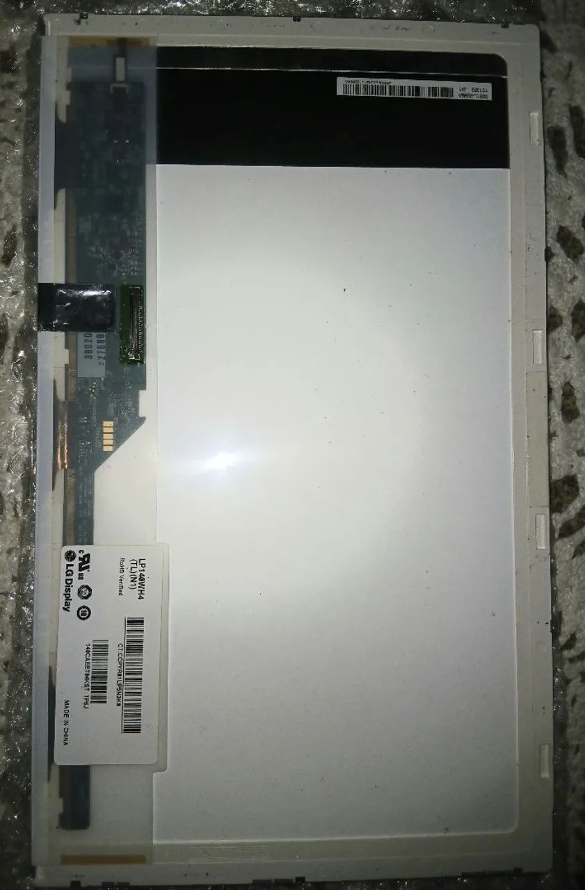 Tela LG Lp140wh4 Notebook 30 Pinos 14" usada  - Foto 2