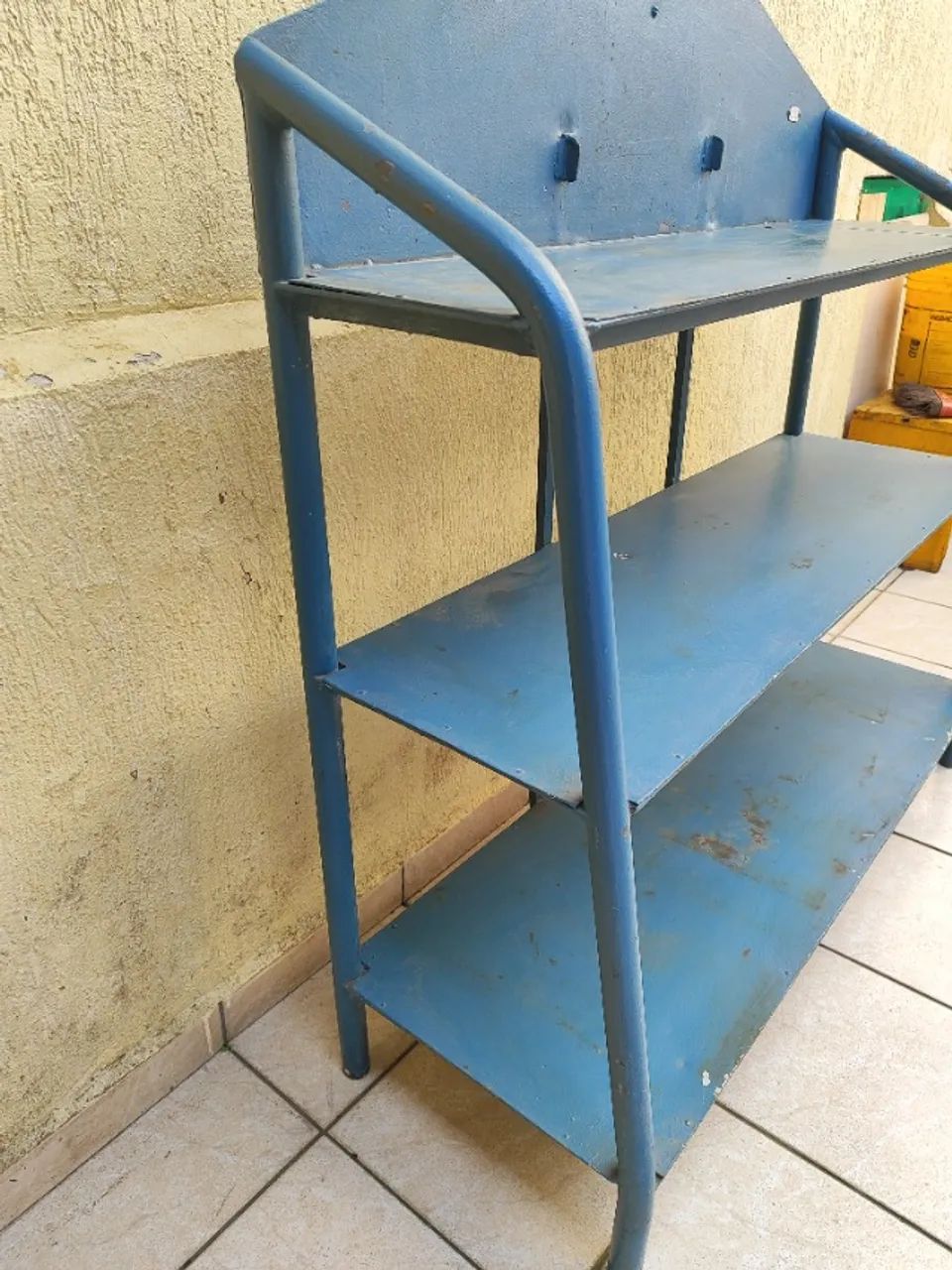 Estante / Bancada Expositora Industrial com 3 Prateleiras de Ferro Super Reforçada - Foto 4
