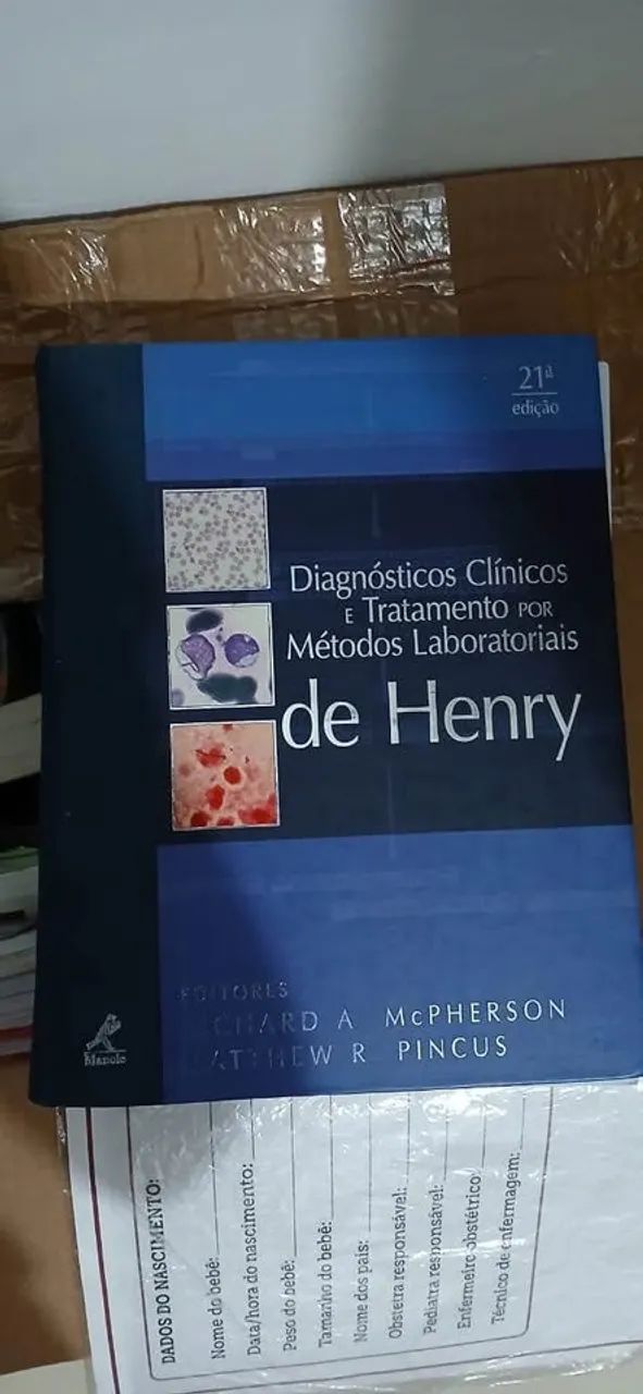Livro Diagnósticos clínicos Henry