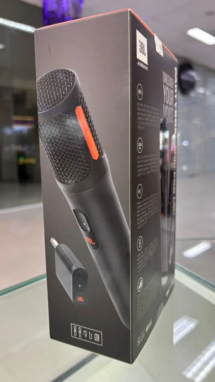 MICROFONE JBL PARTYBOX WIRELESS MIC  - Foto 3