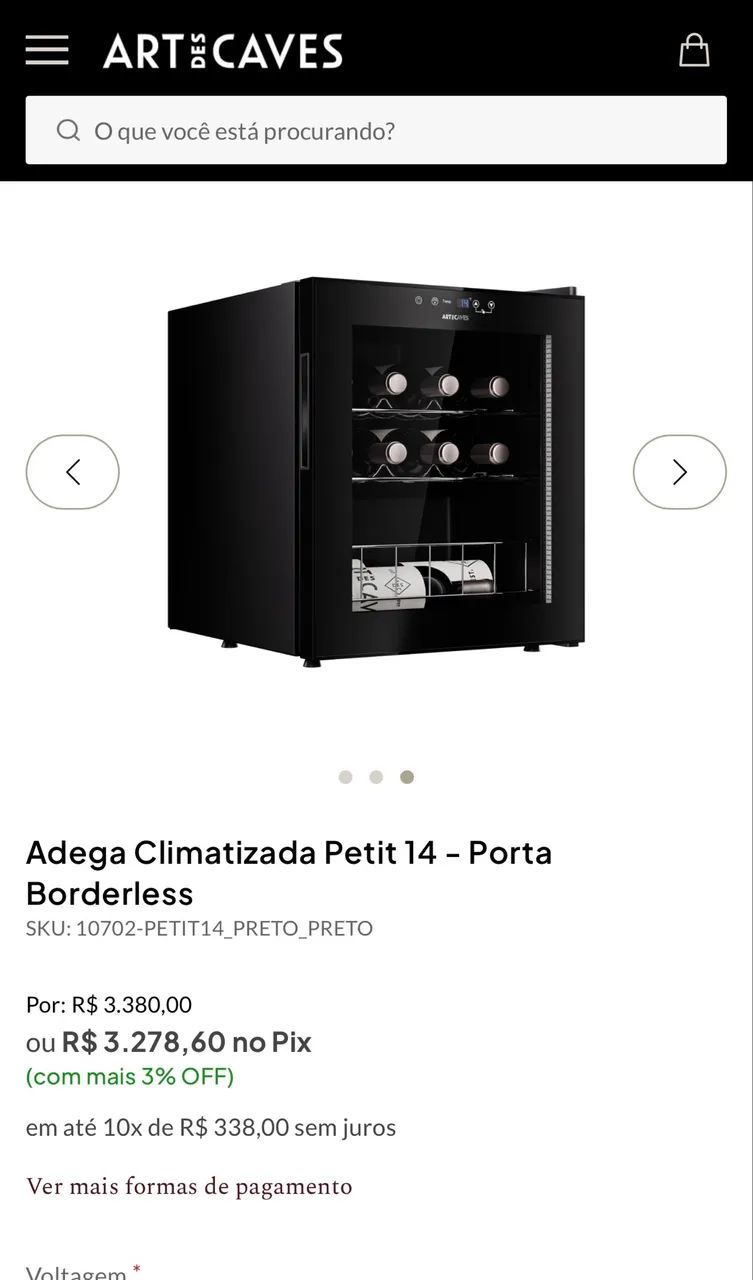 Adega Climatizada Petit 14  - Foto 4