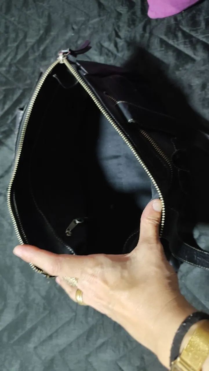 Bolsa couro - Foto 2