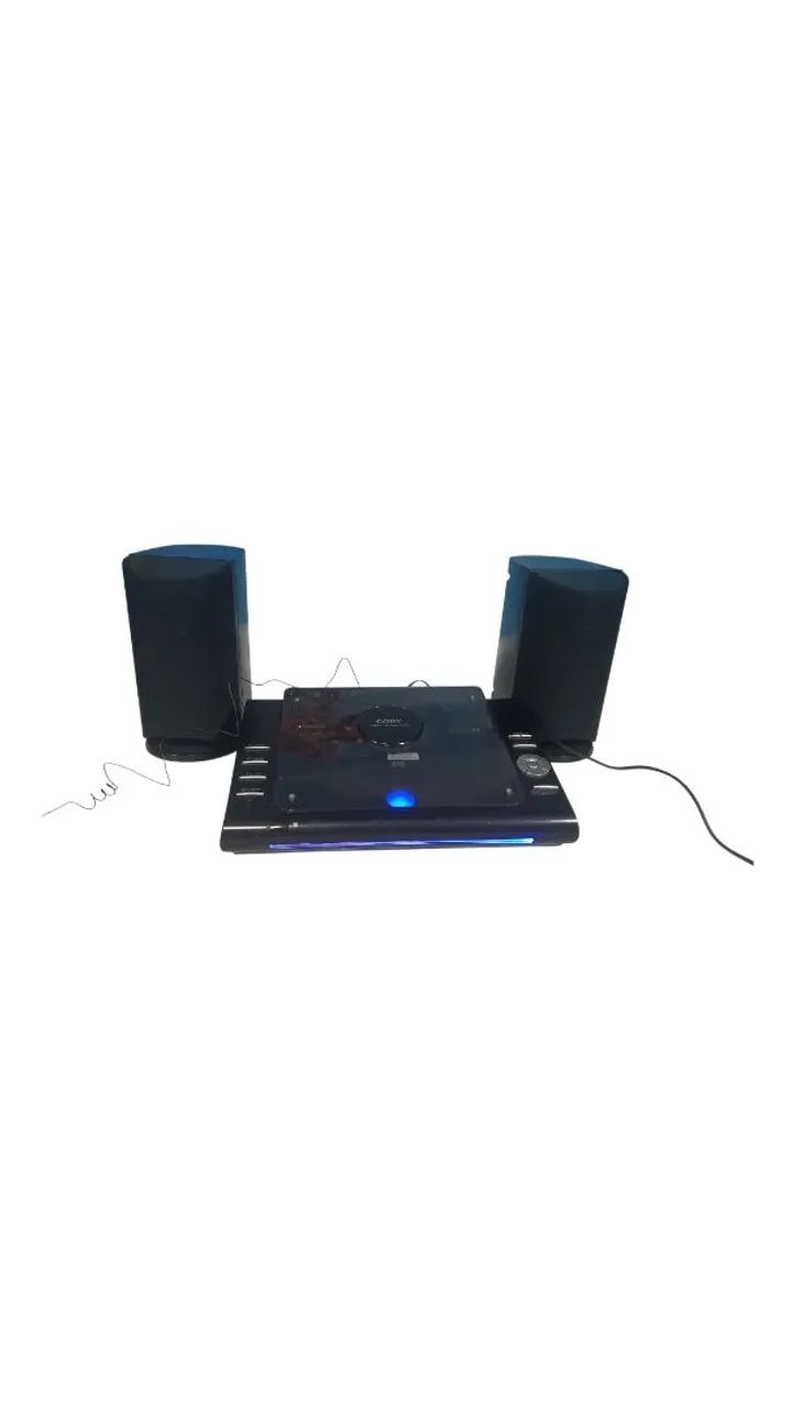 Micro System Coby Radio Funcionando CD Com Erro Nao Funciona.