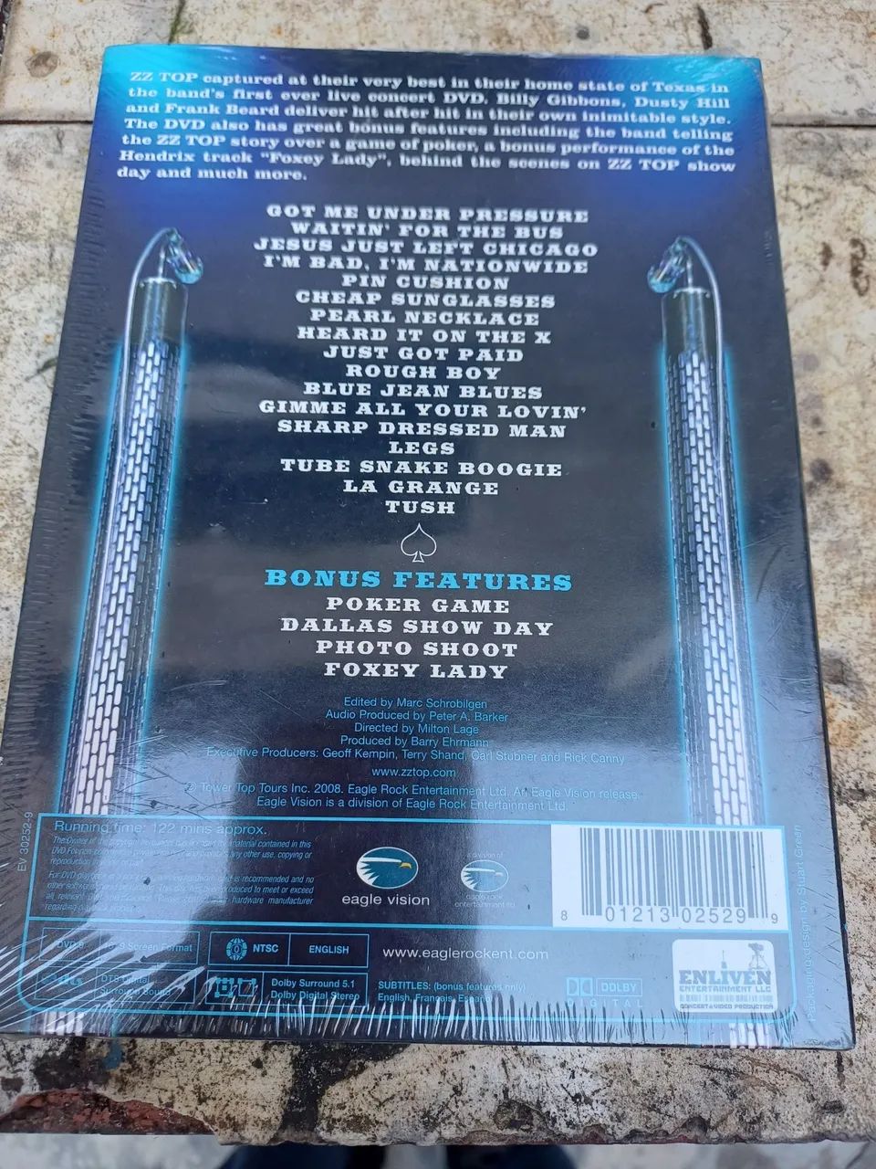 DVD ZZTOP Live from Texas Importado - Foto 2