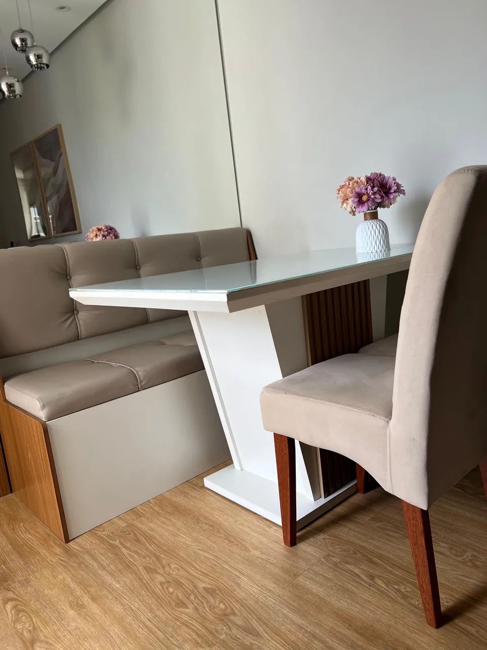 Mesa com 2 cadeiras - Foto 4