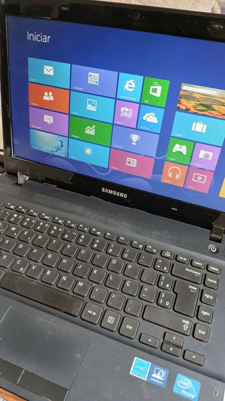Notebook Samsung NP270E4E Celeron 1.1Ghz Funcionando Perfeito com Bateria - Foto 2