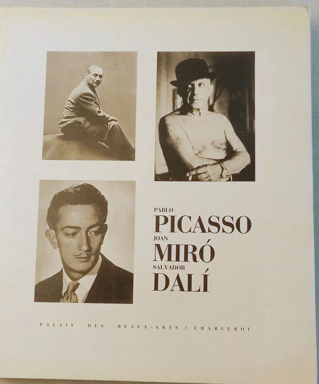 Picasso Miró e Dalí 