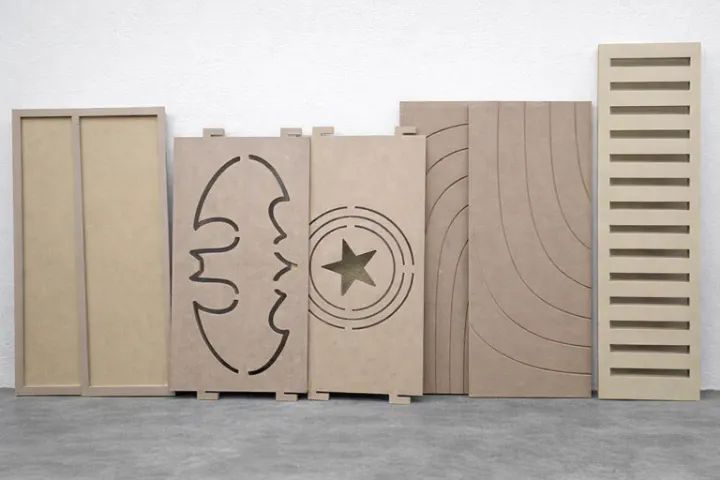kit 90 peças Itens em Mdf pé de mesa, decoração, etc - Foto 3