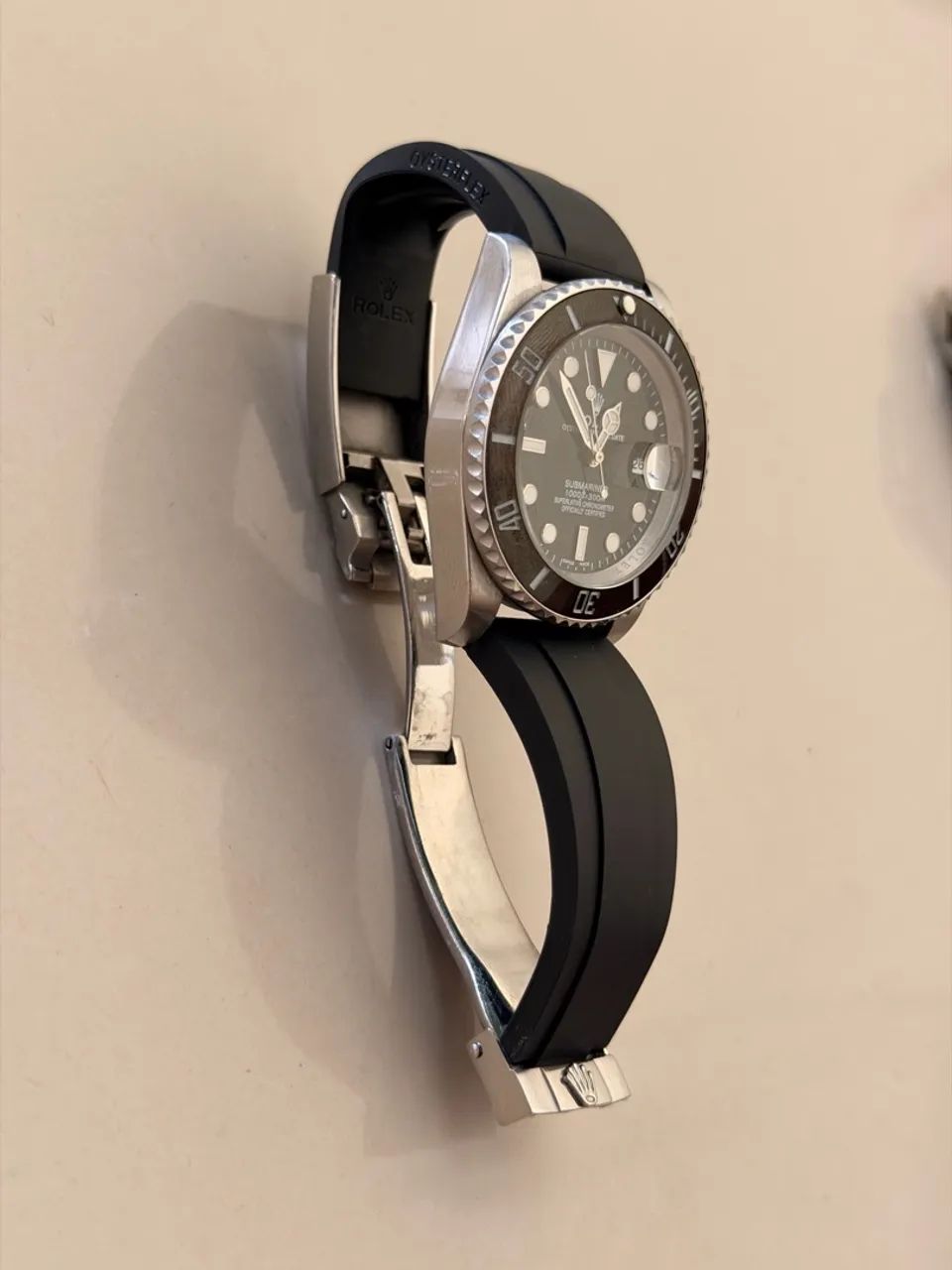 Rolex submariner date + Pulseira oysterflex  - Foto 3
