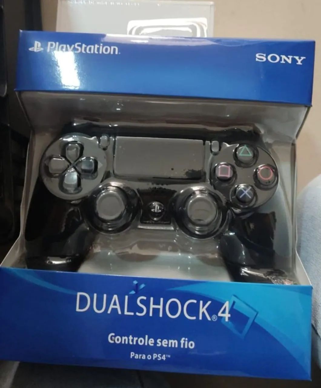 Controle Ps4 Sony Preto , pronta entrega em Rio Preto. - Foto 2