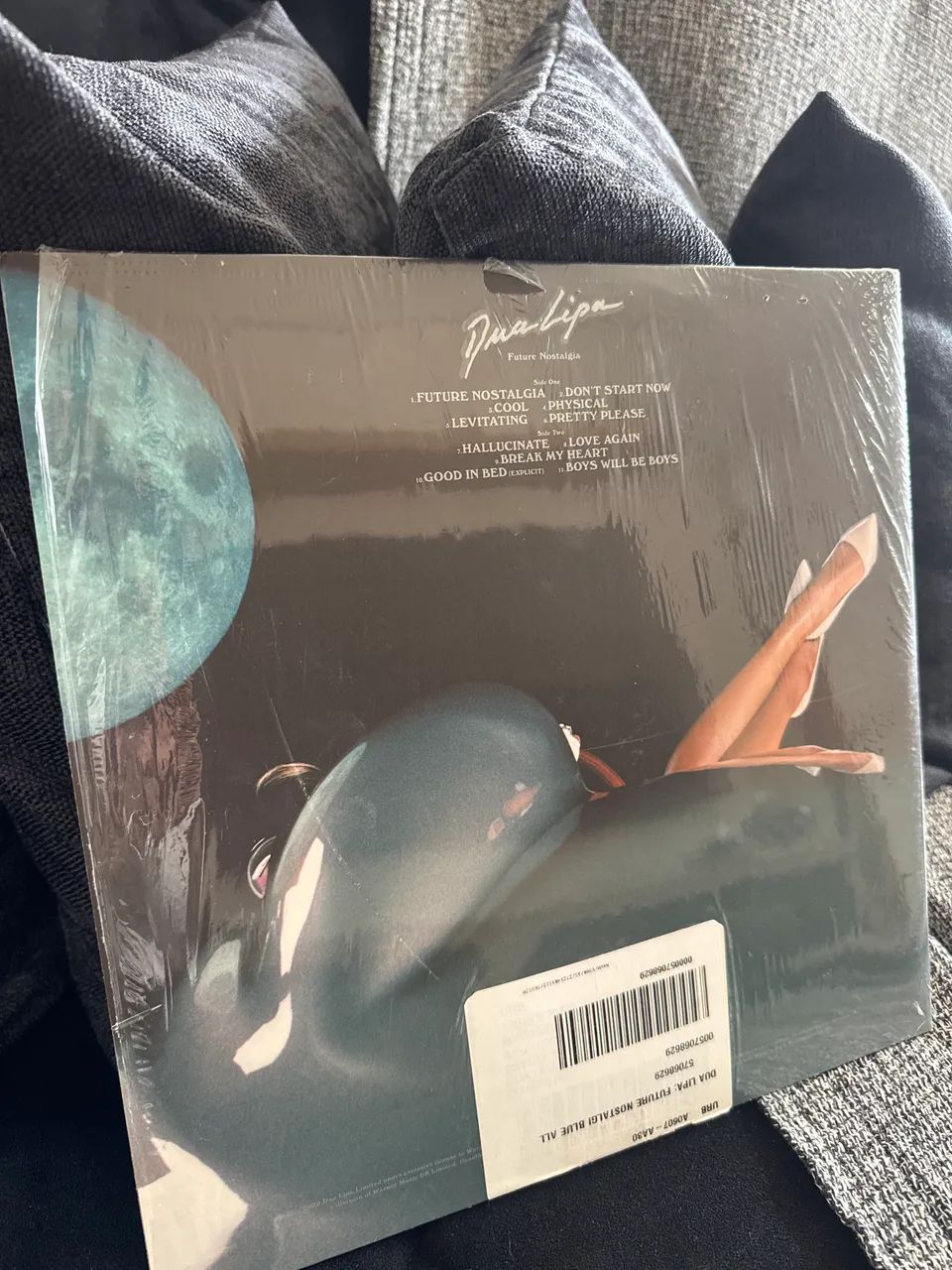 Vinil Dua Lipa Future Nostalgia (Azul) - Foto 2