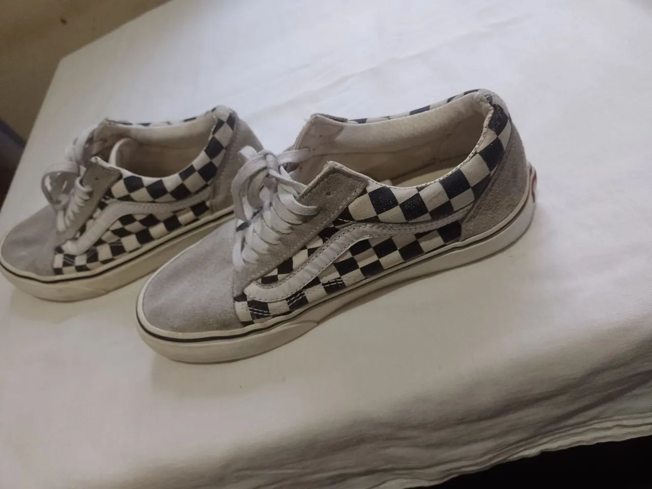 Vans old skool checkeboard xadrez  - Foto 5
