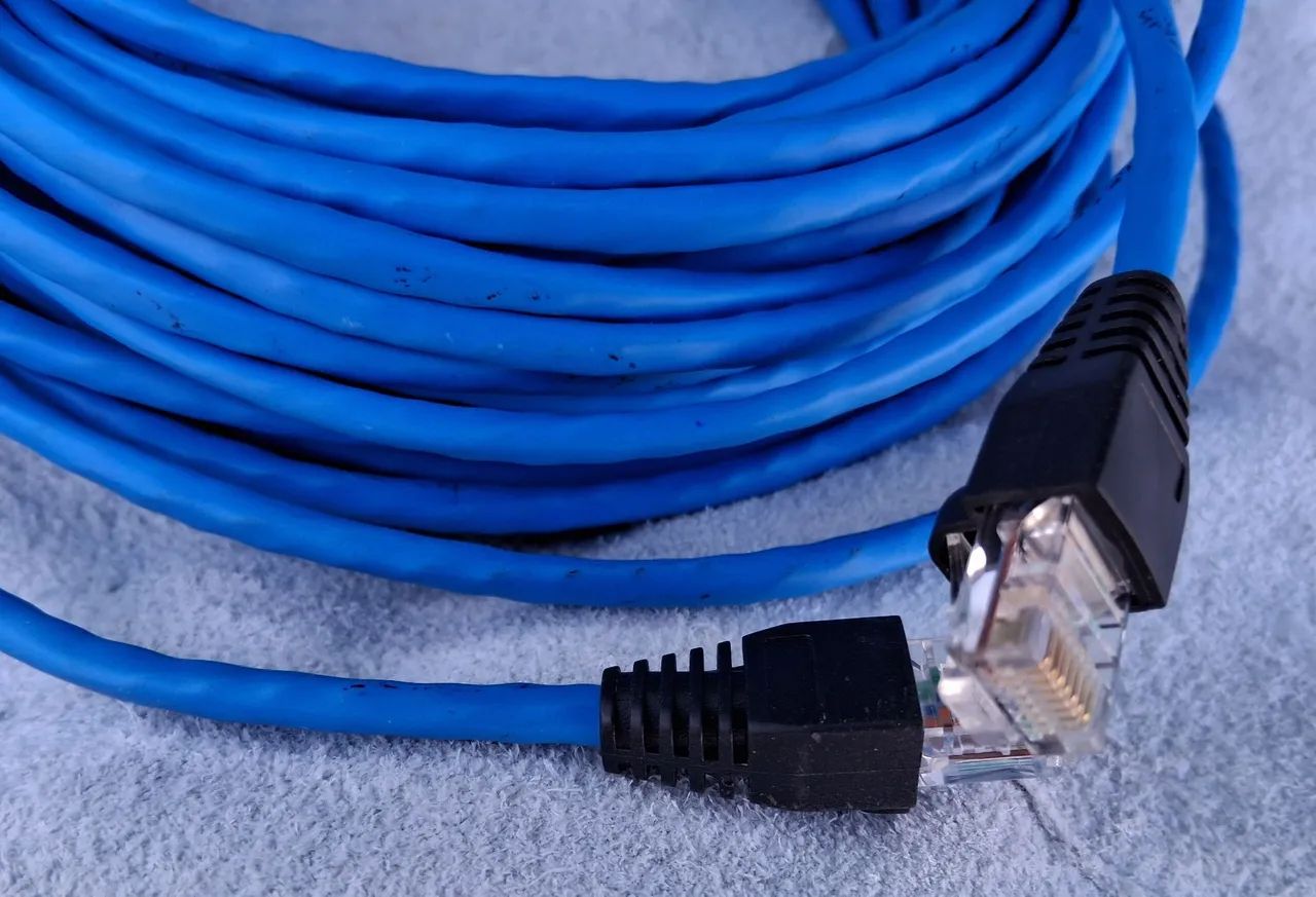 Cabo Rede 15Mts Nexans 4pr 24awg Cat 5E - Foto 2